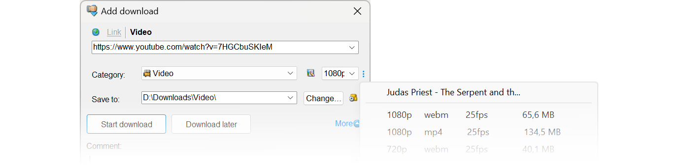 Download Master Add Download
