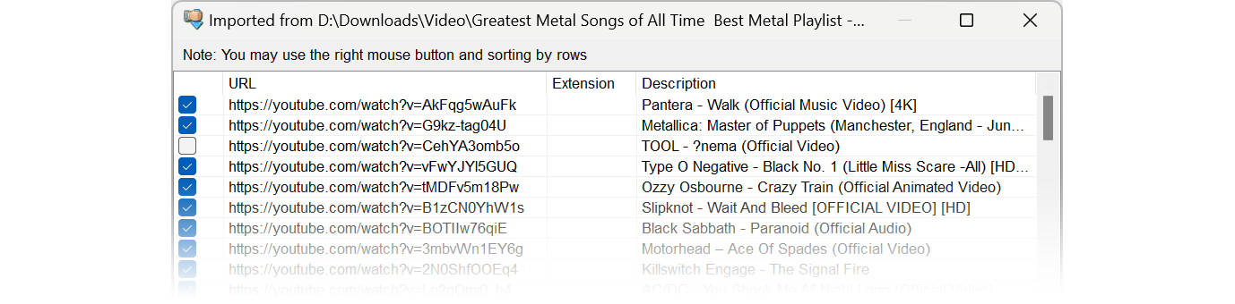 Download Master Playlist